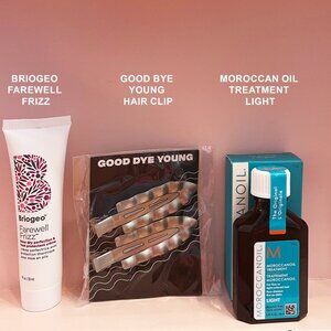 Moroccanoil Treatment Light | 0.85 Oz. and Briogeo Farewell Frizz 1oz